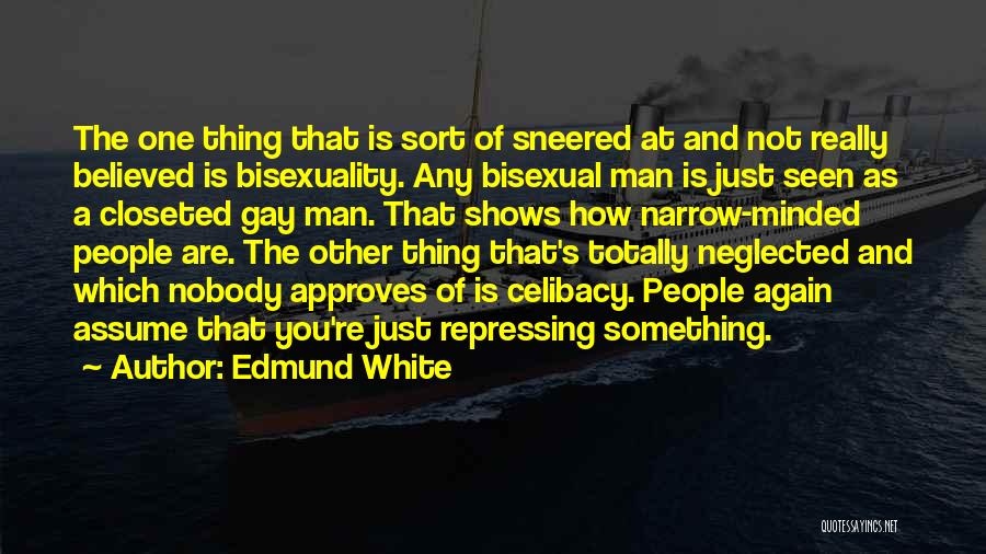 Bisexuality Quotes By Edmund White