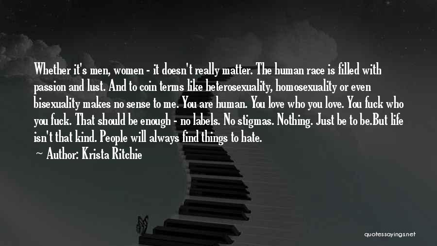 Bisexuality Quotes By Krista Ritchie