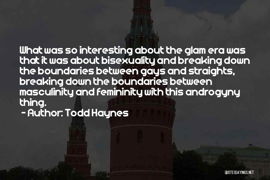 Bisexuality Quotes By Todd Haynes