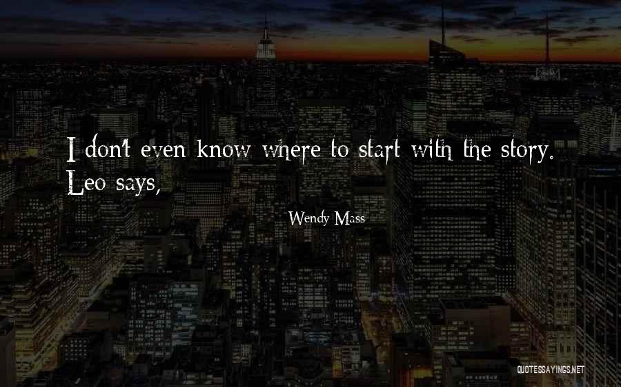 Bishnupur Pin Quotes By Wendy Mass