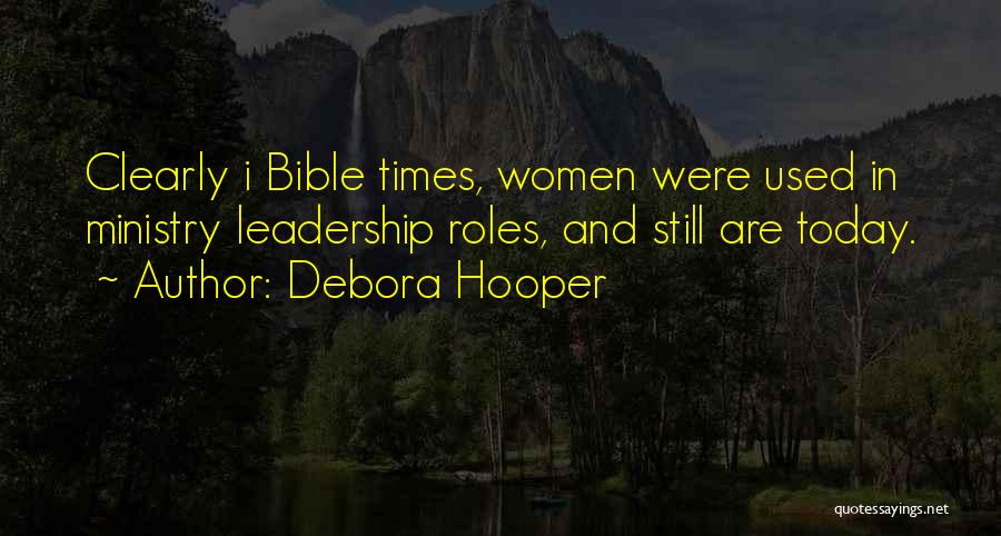 Bishops Quotes By Debora Hooper