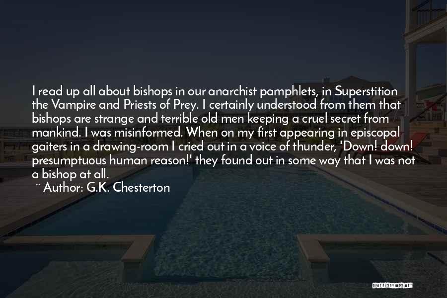 Bishops Quotes By G.K. Chesterton