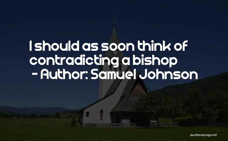 Bishops Quotes By Samuel Johnson