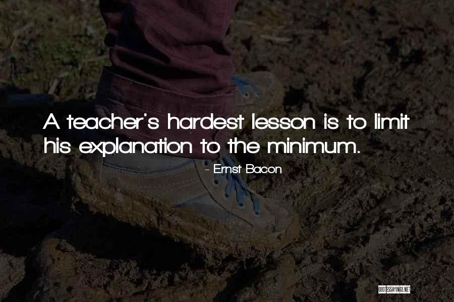 Bisiaux Pierre Quotes By Ernst Bacon Bisiaux Pierre Quotes By Ernst Bacon