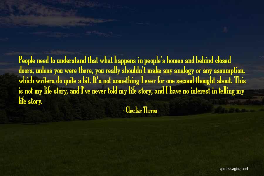 Bit Quotes By Charlize Theron