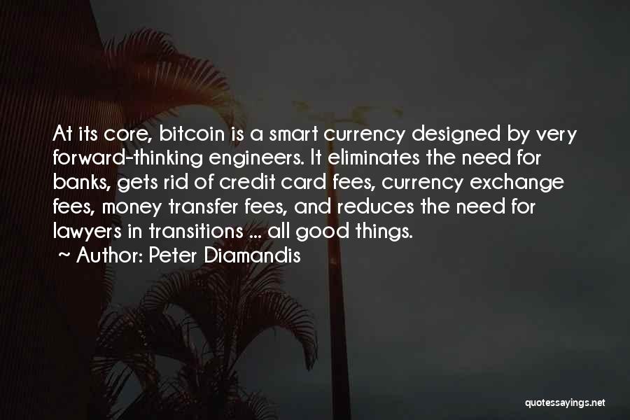 Bitcoin Exchange Quotes By Peter Diamandis