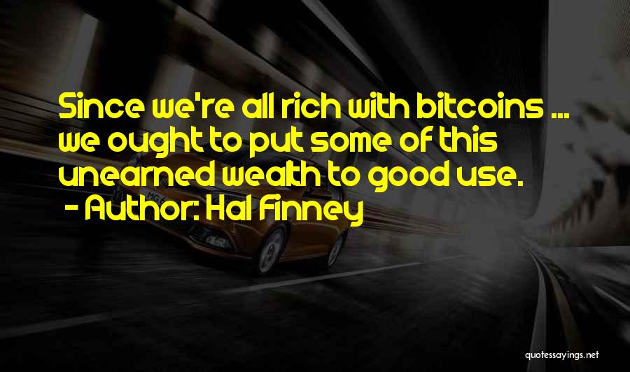 Bitcoin Quotes By Hal Finney