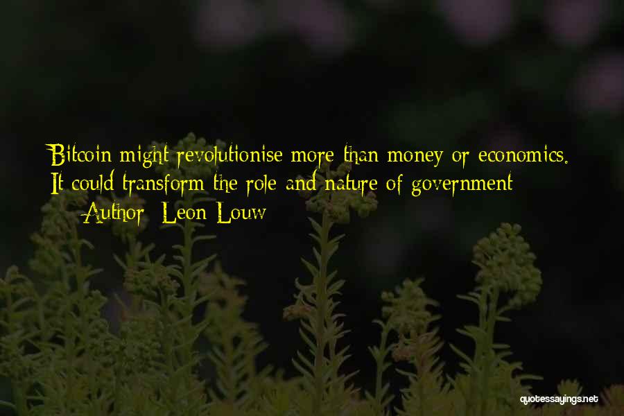 Bitcoin Quotes By Leon Louw