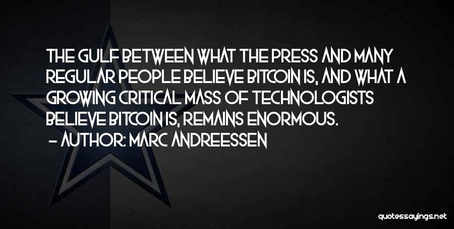 Bitcoin Quotes By Marc Andreessen