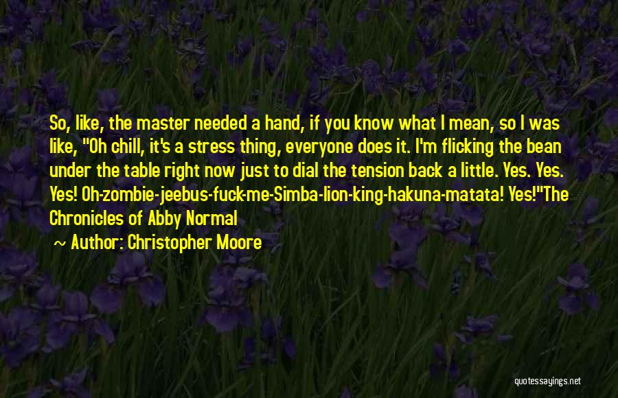 Bite The Hand Quotes By Christopher Moore