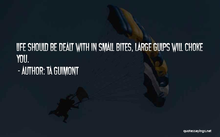 Bites Quotes By TA Guimont