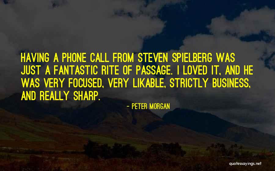 Bitethereum Quotes By Peter Morgan