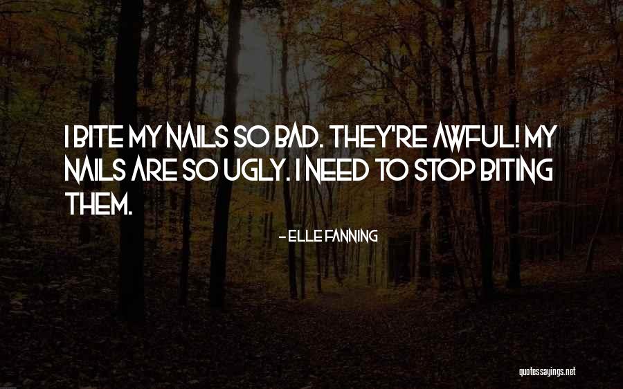Biting Someone Quotes By Elle Fanning Biting Someone Quotes By Elle Fanning