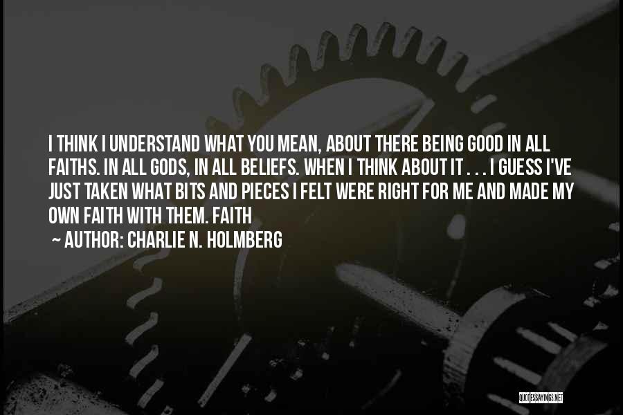 Bits And Pieces Quotes By Charlie N. Holmberg