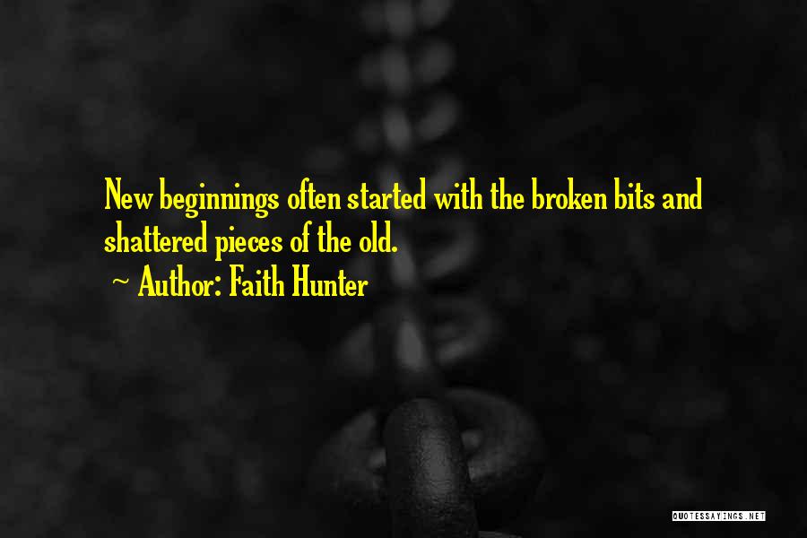 Bits And Pieces Quotes By Faith Hunter