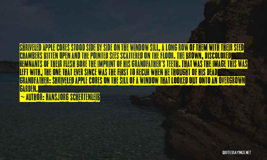 Bitten Apple Quotes By Hansjorg Schertenleib