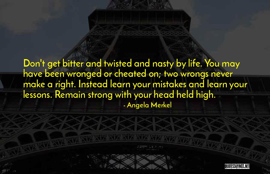 Bitter And Twisted Quotes By Angela Merkel Bitter And Twisted Quotes By Angela Merkel