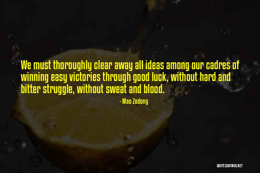 Bitter Blood Quotes By Mao Zedong Bitter Blood Quotes By Mao Zedong