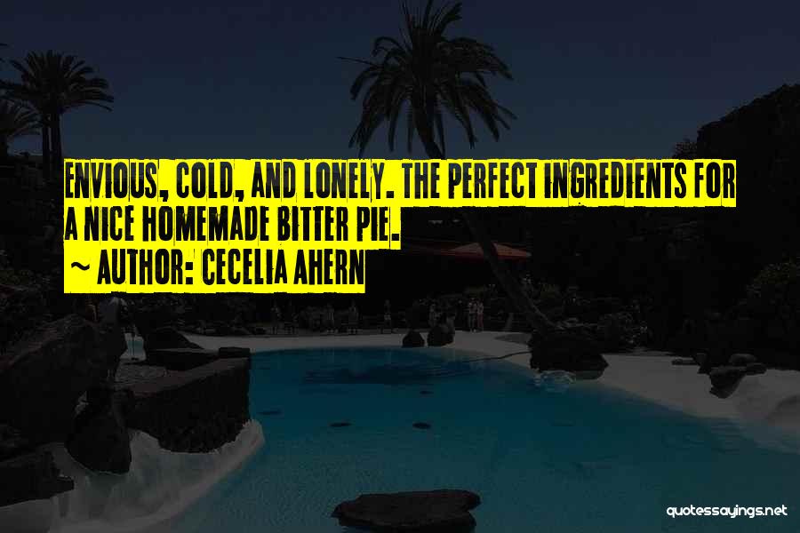 Bitter Cold Quotes By Cecelia Ahern