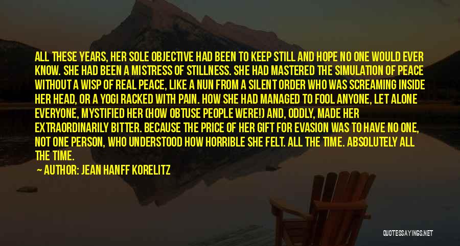 Bitter People Quotes By Jean Hanff Korelitz