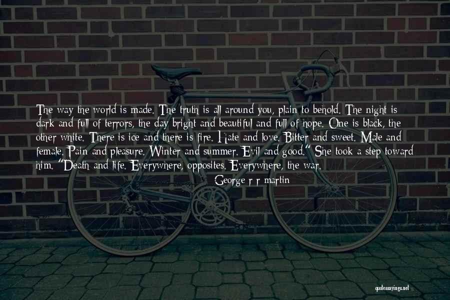 Bitter Truth Love Quotes By George R R Martin