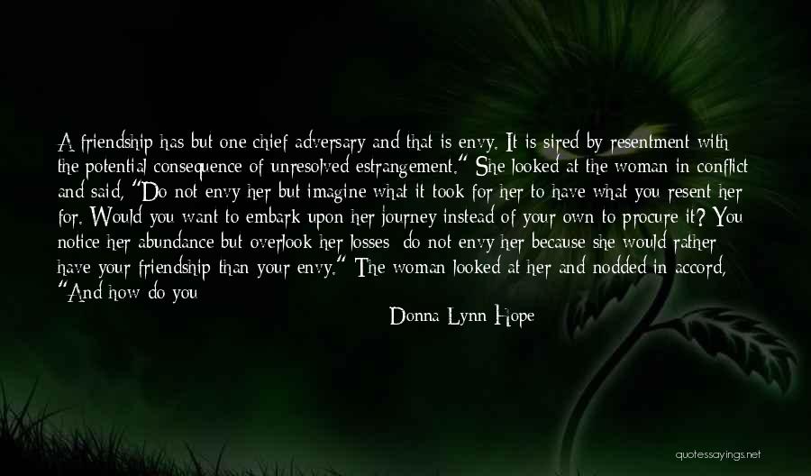 Bitterness And Envy Quotes By Donna Lynn Hope