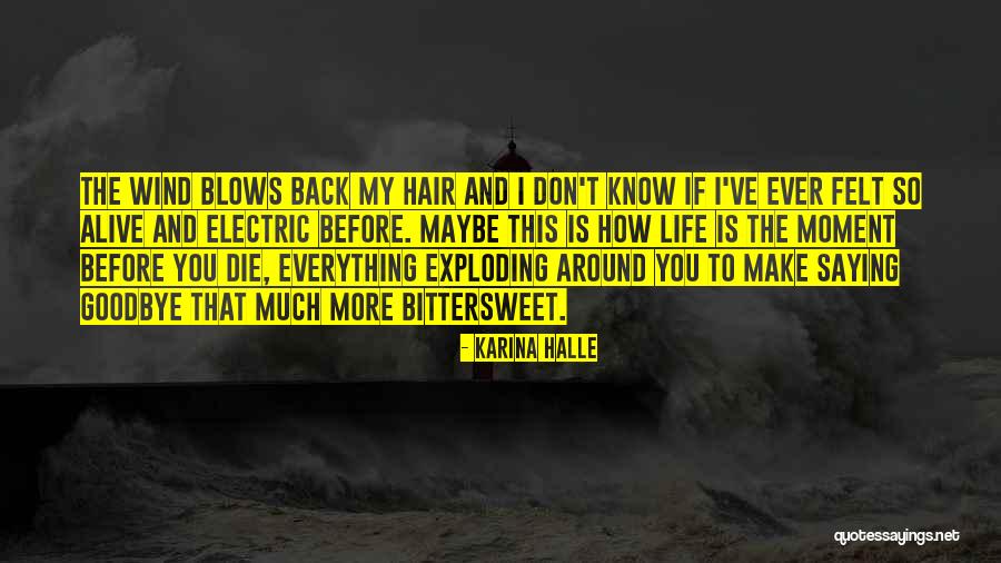 Bittersweet Life Quotes By Karina Halle Bittersweet Life Quotes By Karina Halle