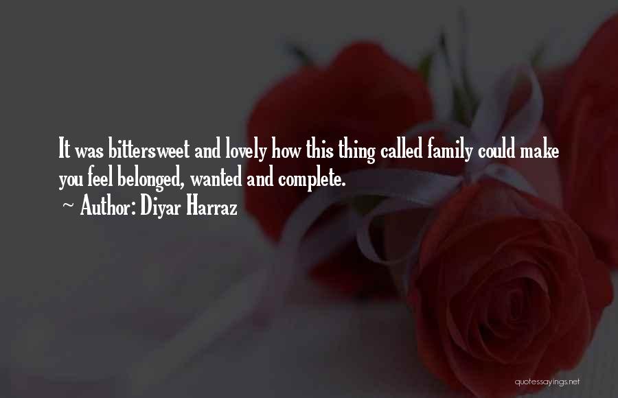 Bittersweet Quotes By Diyar Harraz