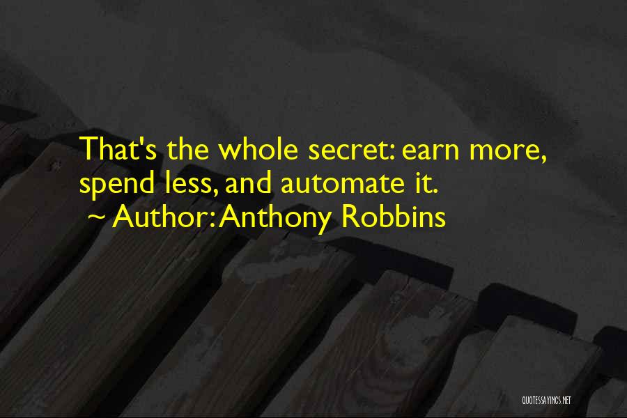 Bituminous Roadways Quotes By Anthony Robbins
