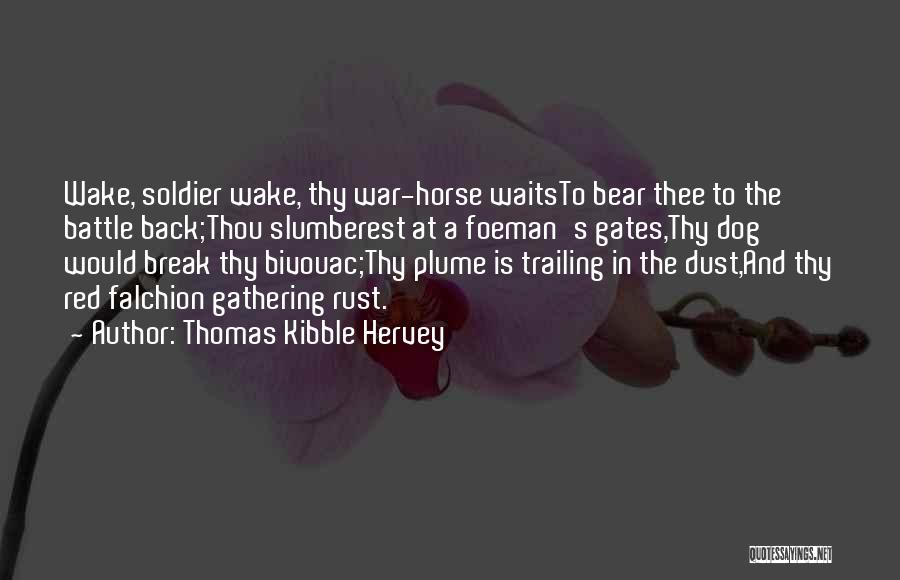 Bivouac Quotes By Thomas Kibble Hervey