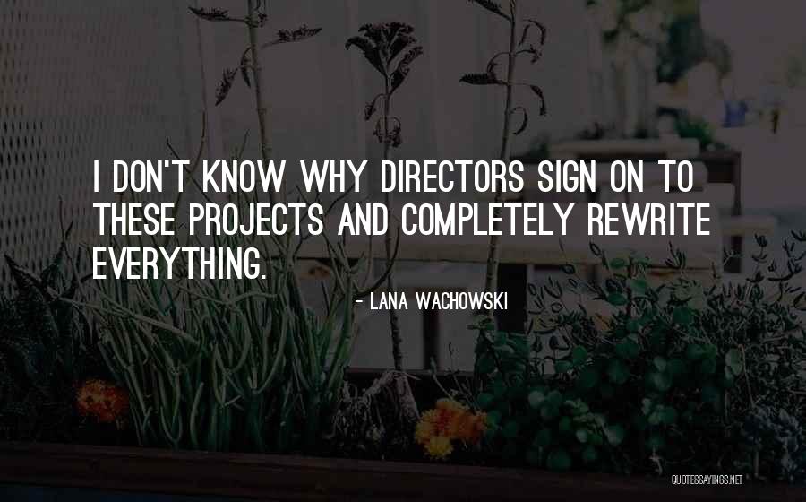 Bjorcks Quotes By Lana Wachowski Bjorcks Quotes By Lana Wachowski