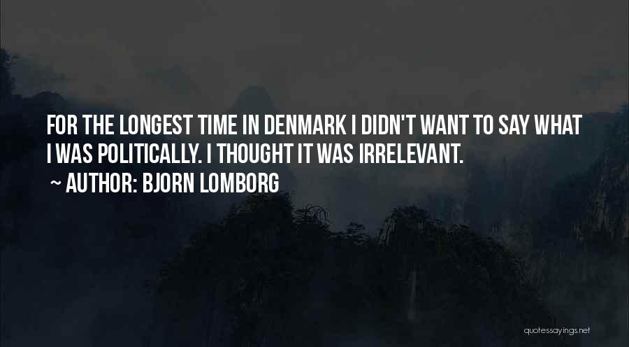 Bjorn Lomborg Quotes 112573