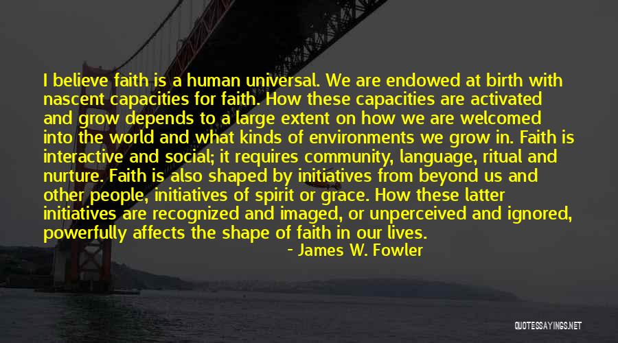 Bjornstad Hbo Quotes By James W. Fowler Bjornstad Hbo Quotes By James W. Fowler