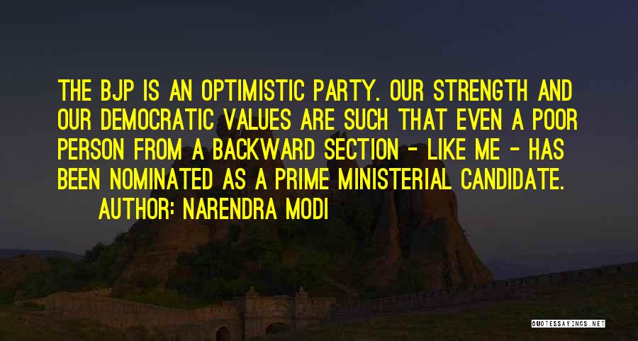 Bjp Party Quotes By Narendra Modi