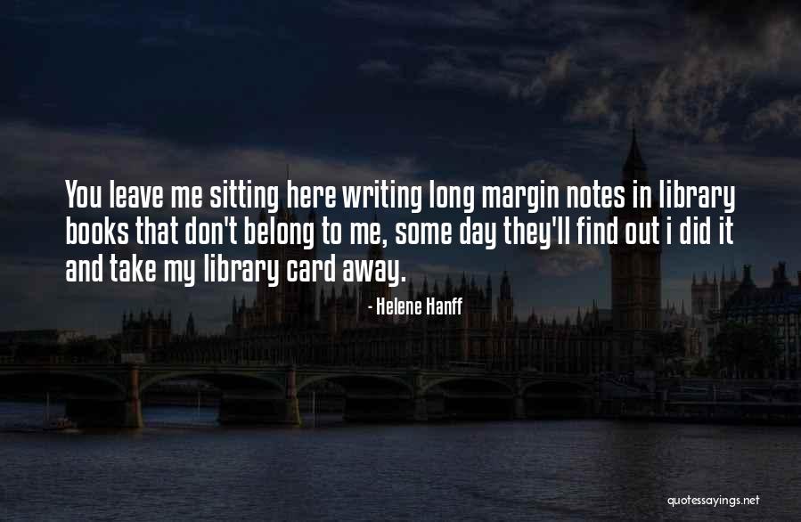 Bl Heds Quotes By Helene Hanff Bl Heds Quotes By Helene Hanff