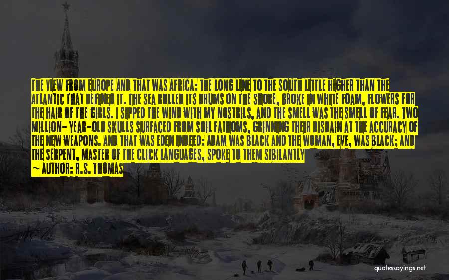 Black Adam Quotes By R.S. Thomas