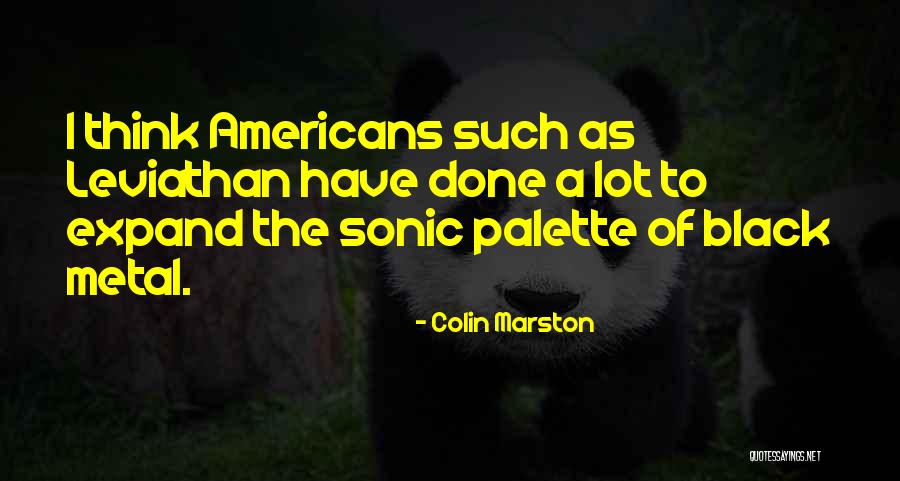 Black Americans Quotes By Colin Marston Black Americans Quotes By Colin Marston