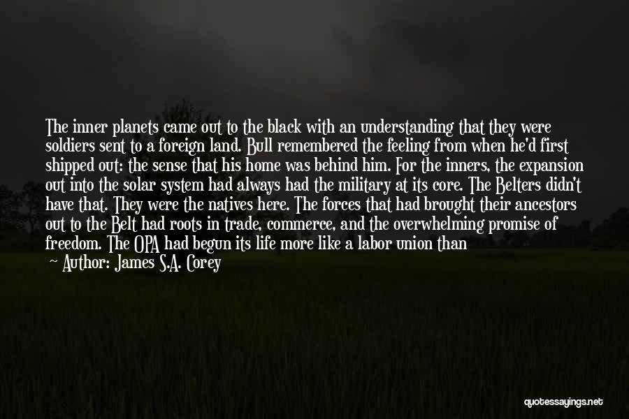 Black Ancestors Quotes By James S.A. Corey