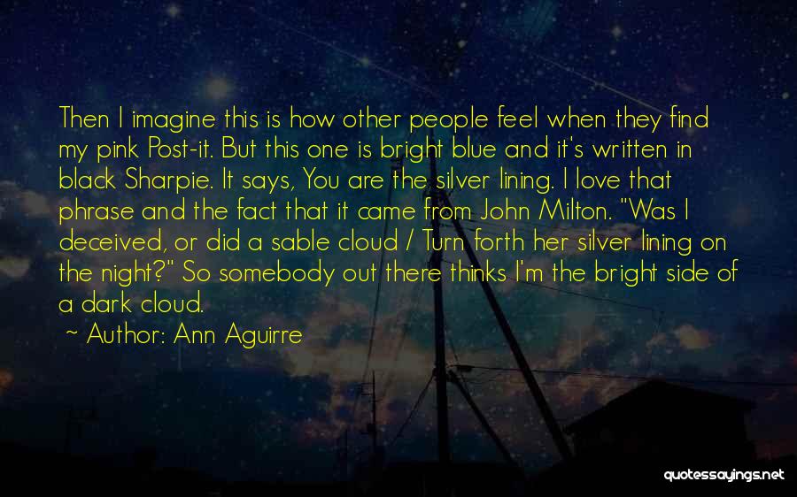 Black And Blue Quotes By Ann Aguirre