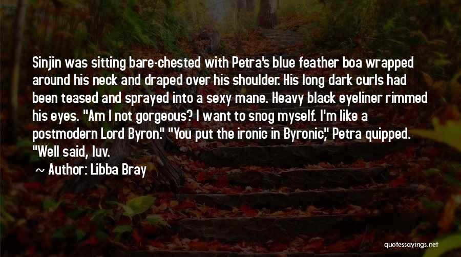 Black And Blue Quotes By Libba Bray