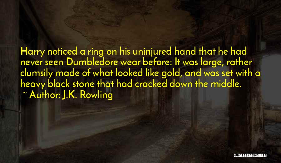 Black And Gold Quotes By J.K. Rowling