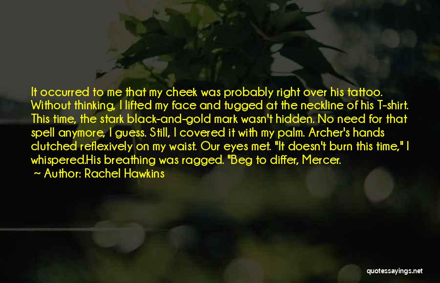 Black And Gold Quotes By Rachel Hawkins