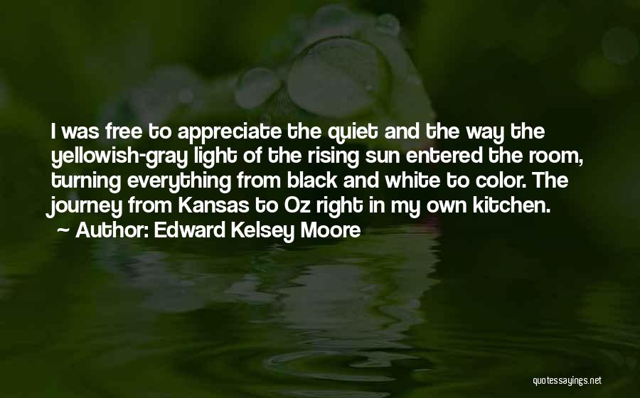 Black And Gray Quotes By Edward Kelsey Moore