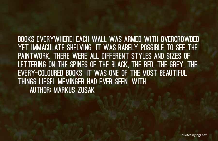 Black And Grey Quotes By Markus Zusak