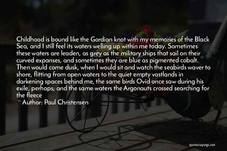 Black And Grey Quotes By Paul Christensen