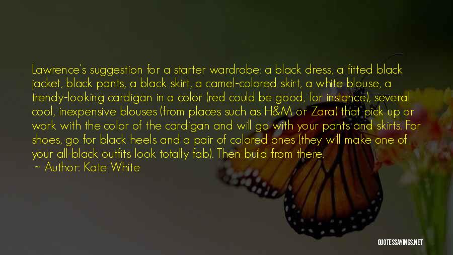 Black And Red Quotes By Kate White