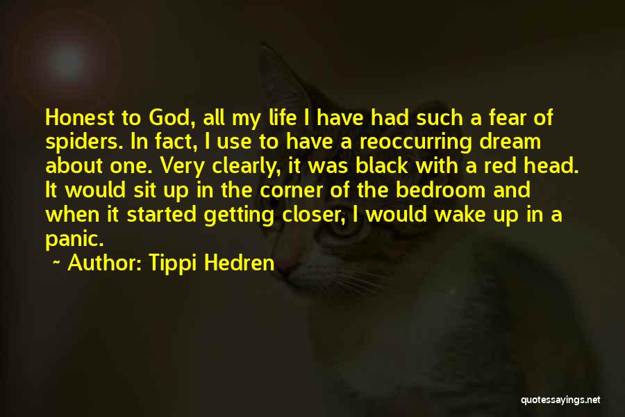 Black And Red Quotes By Tippi Hedren