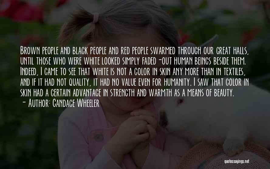 Black And White Beauty Quotes By Candace Wheeler