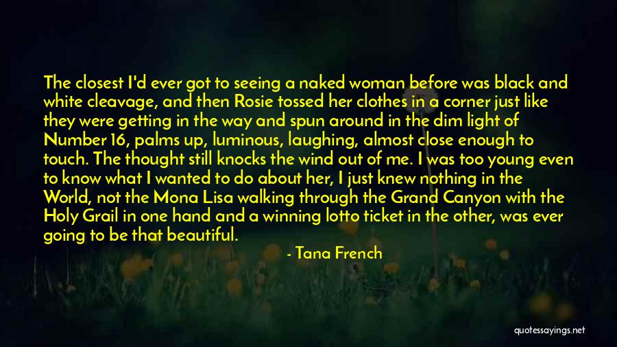 Black And White Clothes Quotes By Tana French