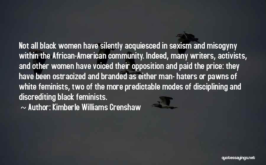 Black And White Man Quotes By Kimberle Williams Crenshaw